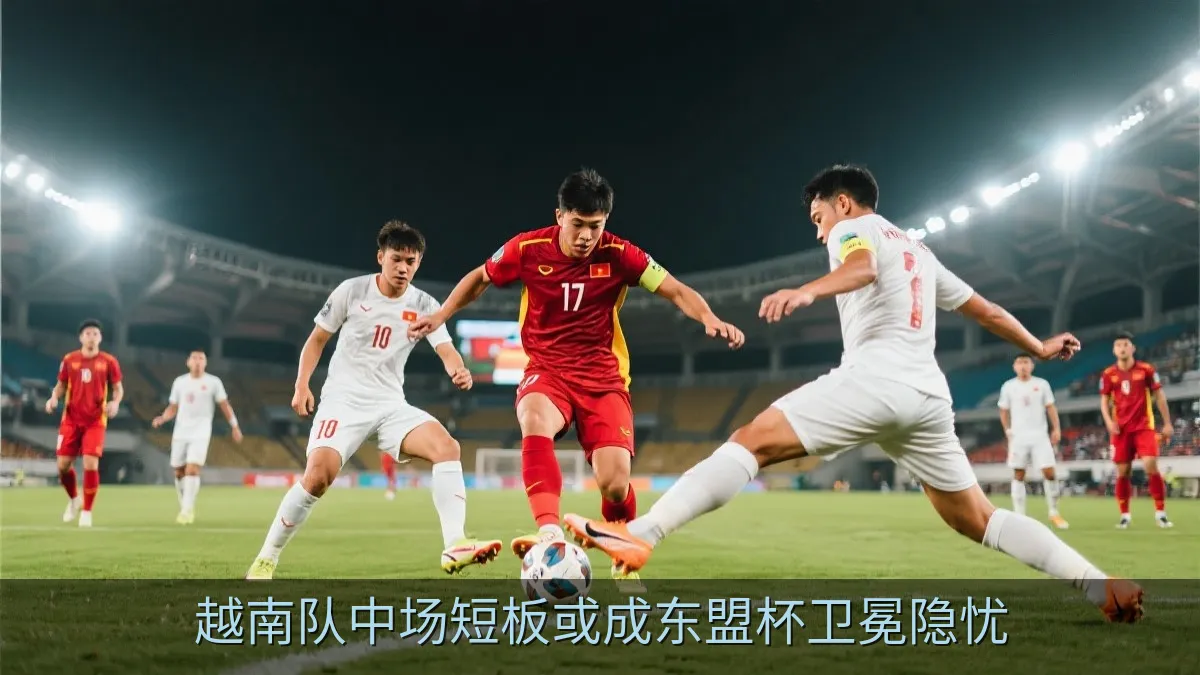 越南队中场短板或成东盟杯卫冕隐忧