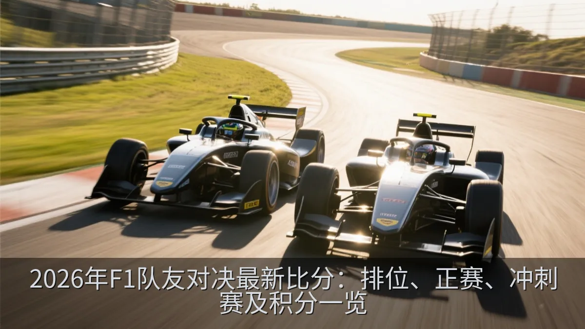 2026年F1队友对决最新比分：排位、正赛、冲刺赛及积分一览